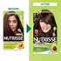 Dark Golden Brown Hair Color Before After Nutrisse Nourish Permanent Color Grey coverage - Garnier