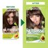 Medium Ash Brown Hair Color Before After Nutrisse Nourish Permanent Black Color Grey coverage - Garnier