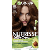 Medium Gold Brown Nutrisse Ultra Cream Nourishing Permanent Color - Garnier