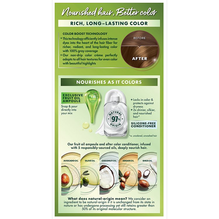 Light Golden Brown Hair Silicone Free Color Conditioner - Garnier