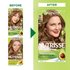 Dark Natural Blonde Hair Color Before After Nutrisse Nourish Permanent Color Grey coverage - Garnier