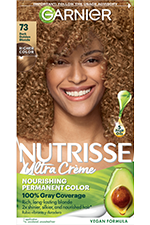 Dark Golden Blonde Hair Color Nutrisse Ultra Creme Nourishing Permanent Cream - Garnier
