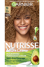 Dark Golden Blonde Hair Color Nutrisse Ultra Creme Nourishing Permanent Cream - Garnier