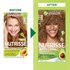 Dark Golden Blonde Before And After Nutrisse Nourishing Color Creme Honey DIP Dark Golden Blonde Nutrisse Ultra Creme - Garnier