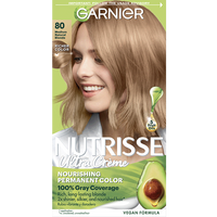 Medium Natural Blonde Hair Color Nutrisse Ultra Creme Nourishing Permanent Color - Garnier