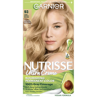 Light Golden Blonde Hair Color Nutrisse Ultra Creme Nourishing permanent Color - Garnier
