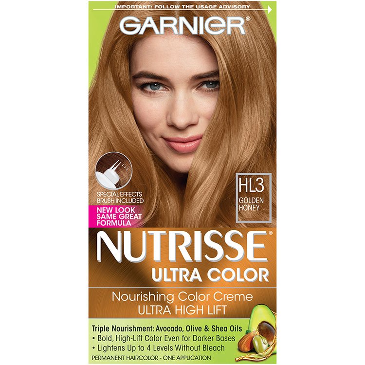 Nourishing Color Creme HL3 - Golden Honey Hair Color - Garnier