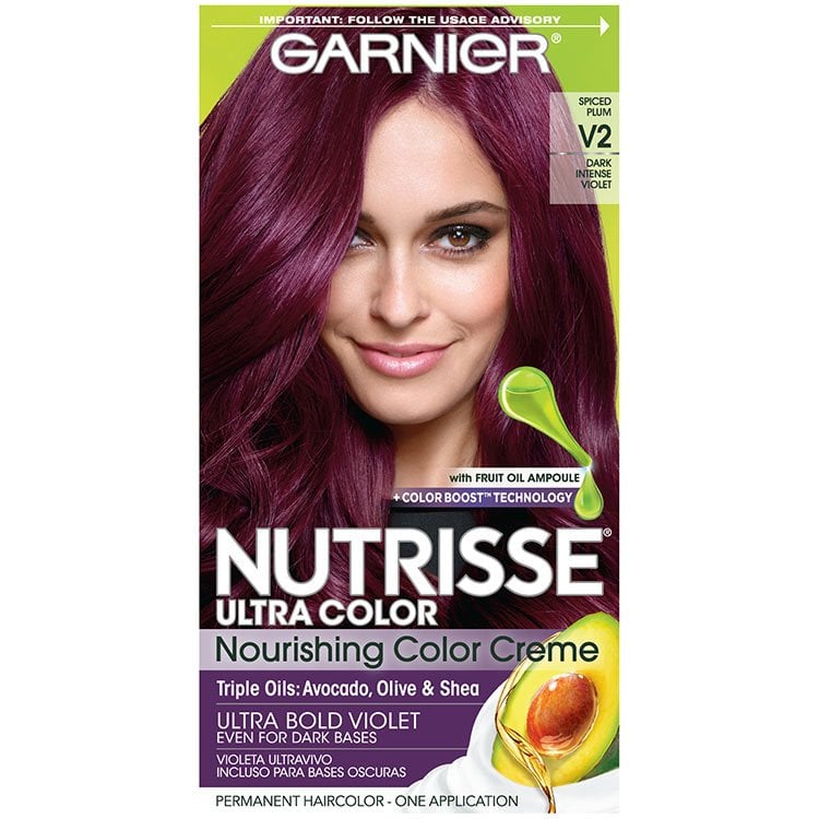 participar perturbación Remontarse Nutrisse Ultra Color - Coloración Dark Intense Violet - Garnier