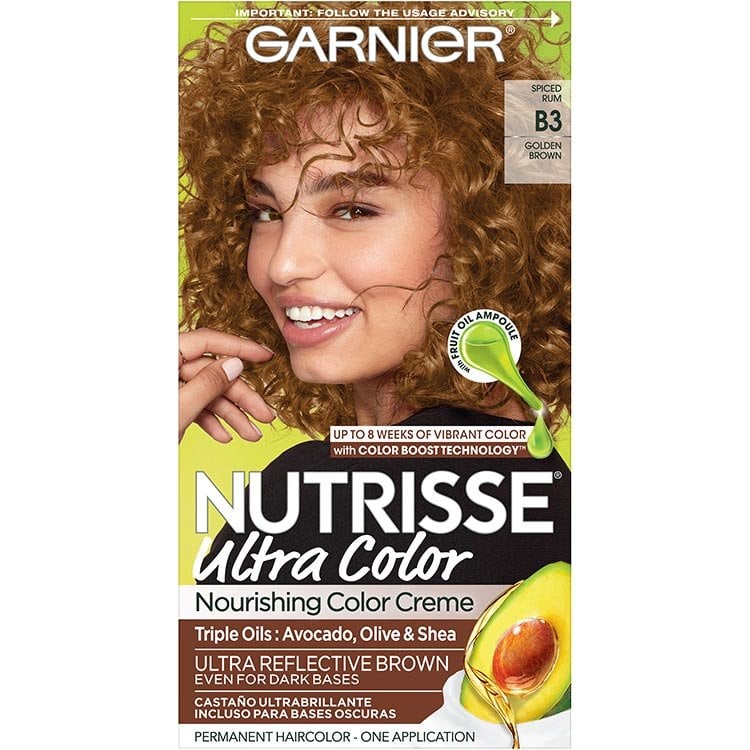 Garnier Nutrisse Ultra Color Nourishing Hair Color Creme b3 Golden Brown