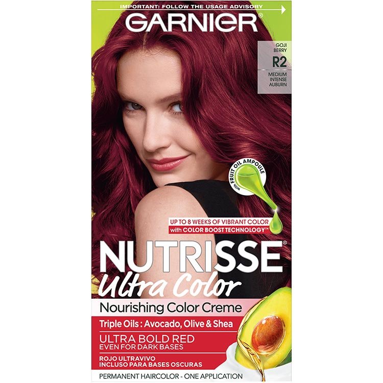 Nutrisse Ultra-Color - Medium Intense Auburn Hair Color - Garnier