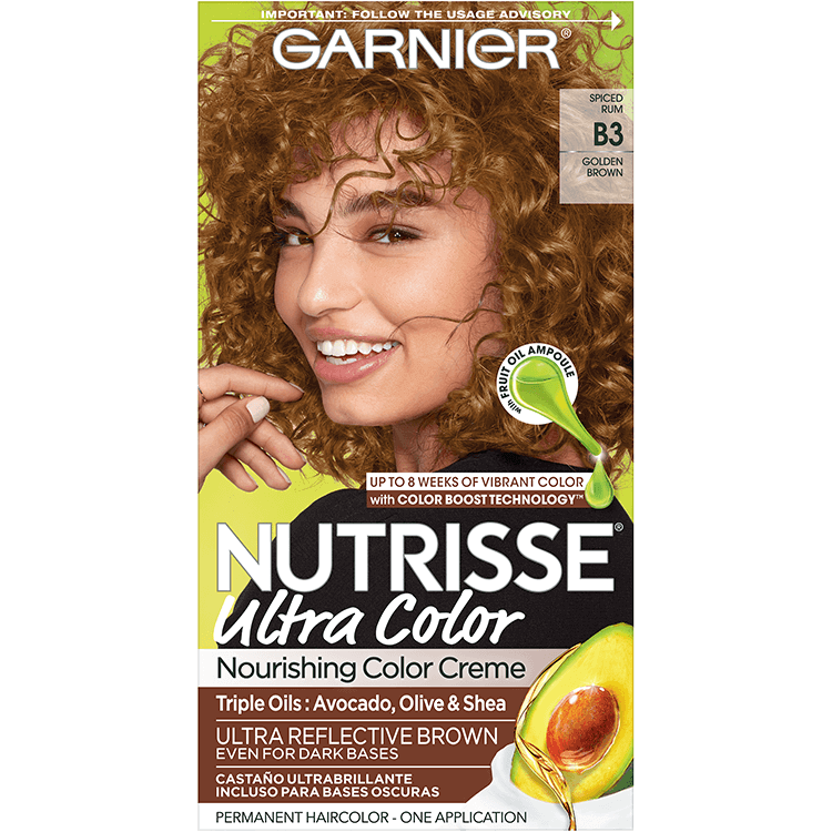 Golden Light Brown Hair Dye | Nutrisse | Garnier