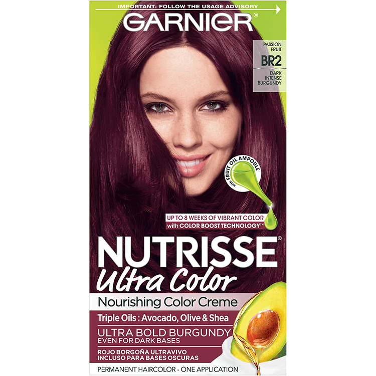 Garnier Nutrisse Ultra Color Nourishing Hair Color Creme br2 Dark Intense Burgundy
