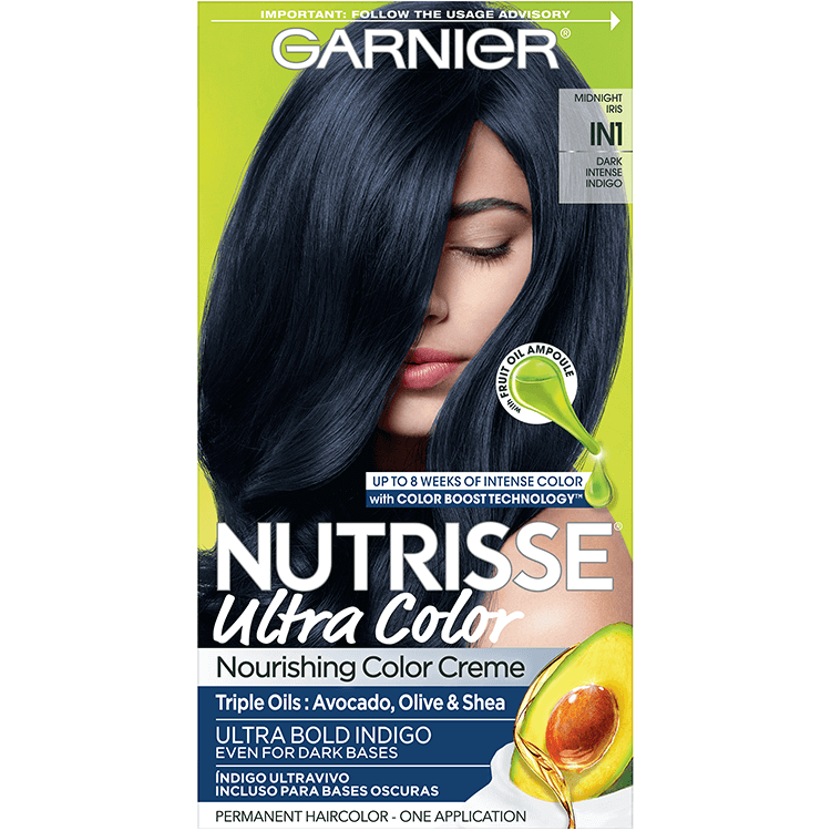 Garnier Nutrisse Ultra Color Nourishing Hair Color Creme in1 Dark Intense Indigo