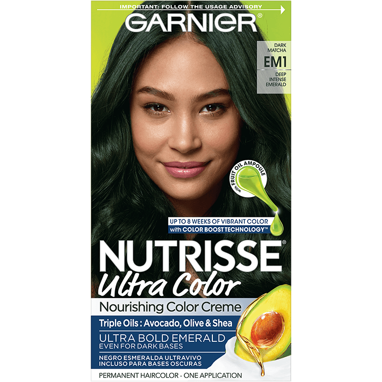 Garnier Nutrisse Ultra Color Nourishing Hair Color Creme Matcha Latte em1