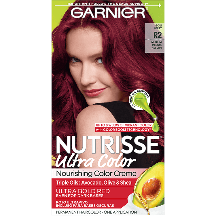 Bluebell Summen Melbourne Nutrisse Ultra-Color - Medium Intense Auburn Hair Color - Garnier