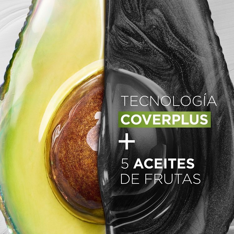 Designed with CoverPlus technology and five fruit oils