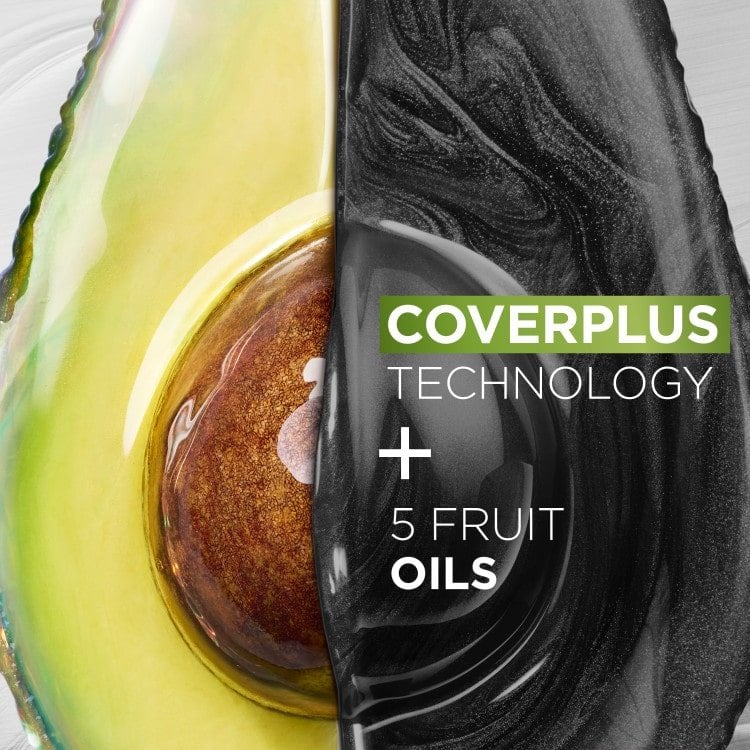 Designed with CoverPlus technology and five fruit oils