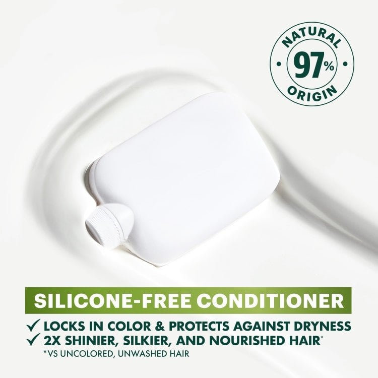 Silicone-free conditioner that provides nourishment