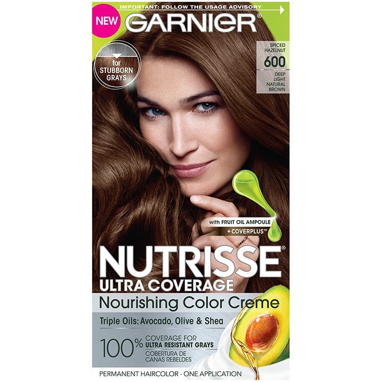 Front view of Nutrisse Ultra Coverage 600 - Spiced Hazelnut.
