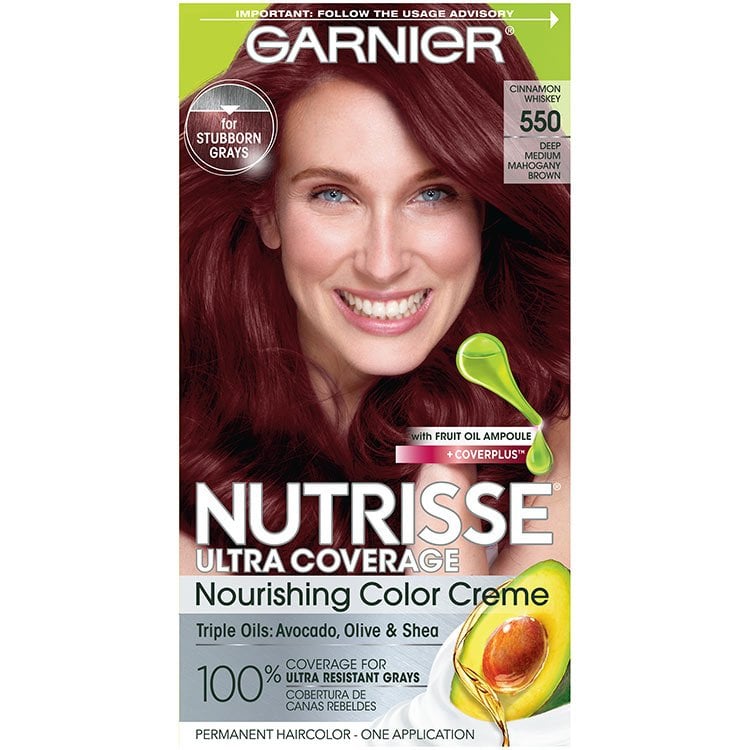 Nutrisse Ultra Coverage Medium Red Hair Color - Garnier