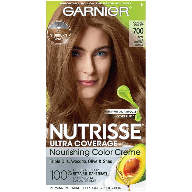 Front view of Nutrisse Ultra Coverage 700 - Candied Cashew.