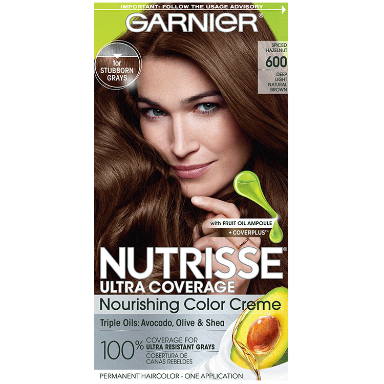Nutrisse Ultra Coverage Neutral Light Brown Hair Color - Garnier