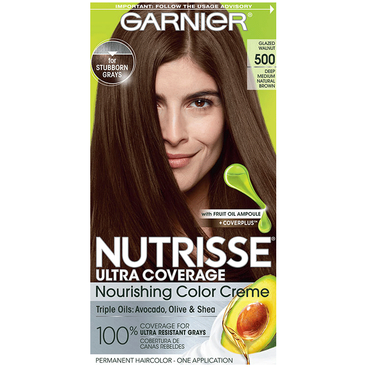 Nutrisse Ultra Coverage Neutral Medium Brown Hair Color - Garnier