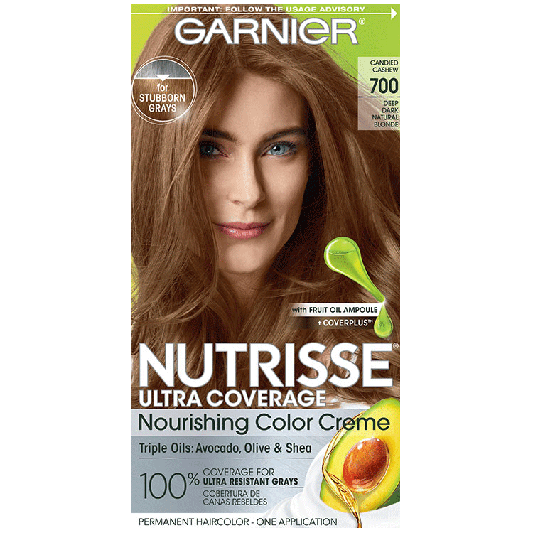 Garnier Nutrisse Nourishing Hair Color Creme  90 Light Natural Blonde  Macadamia  Shop Hair Color at HEB