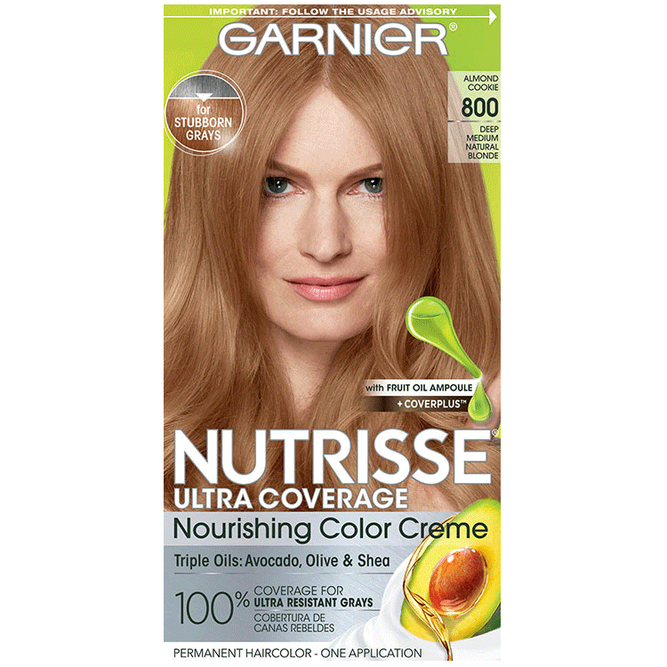 Nutrisse Ultra Coverage Neutral Medium Blonde Hair Color - Garnier