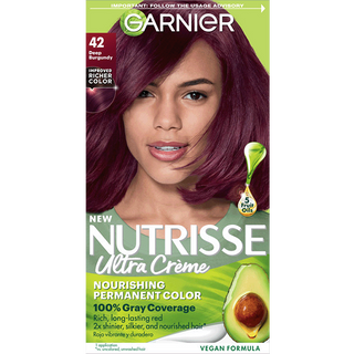 Permanent Burgundy Hair Color & Burgundy Hair Dye — Garnier