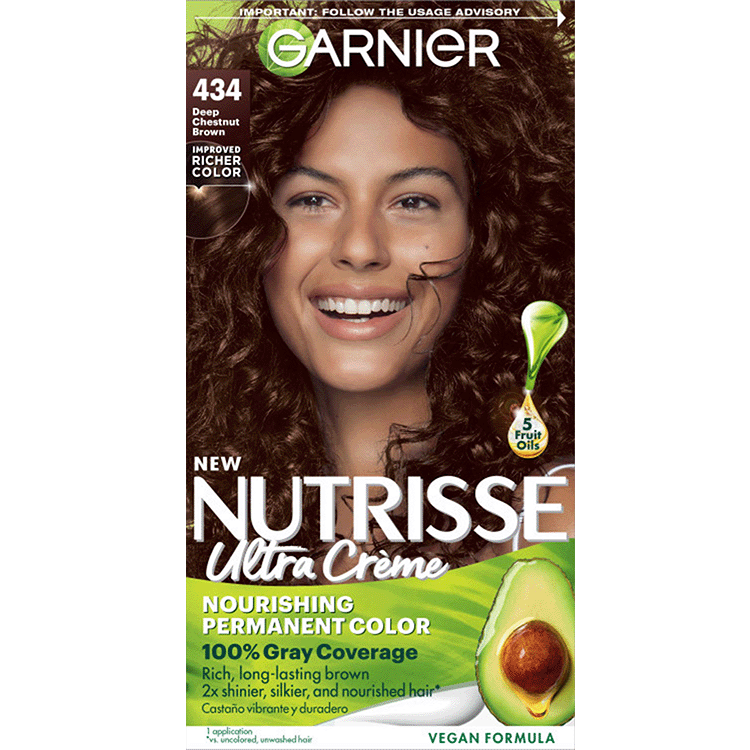 Nutrisse Ultra Crème Deep Chestnut Brown 434