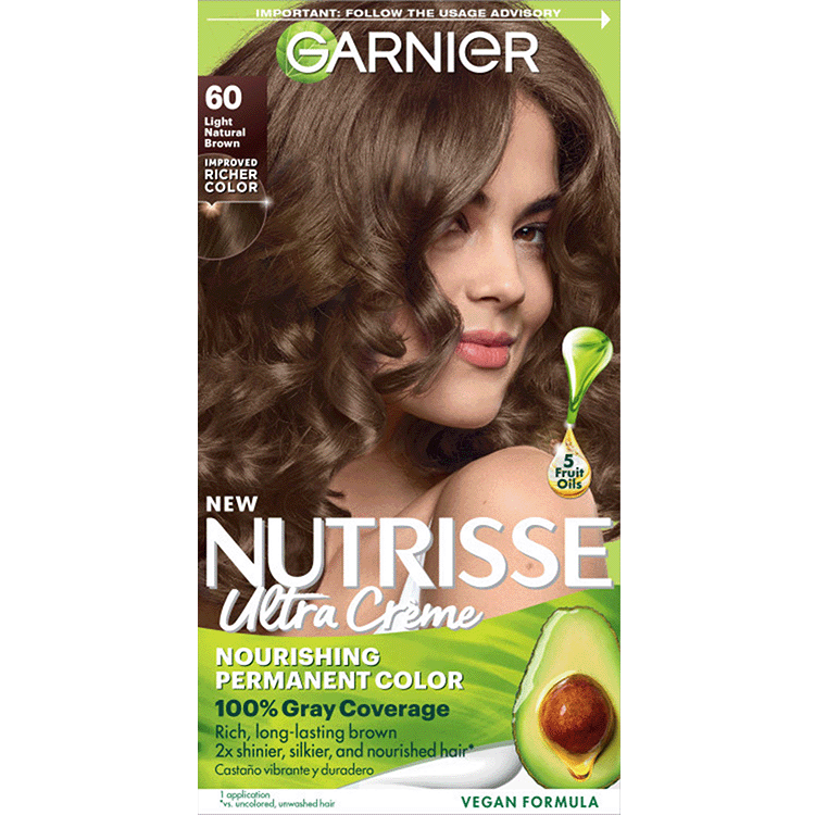 Garnier Hair Color Natural Crème Shade No.6.3 Golden Light Brown