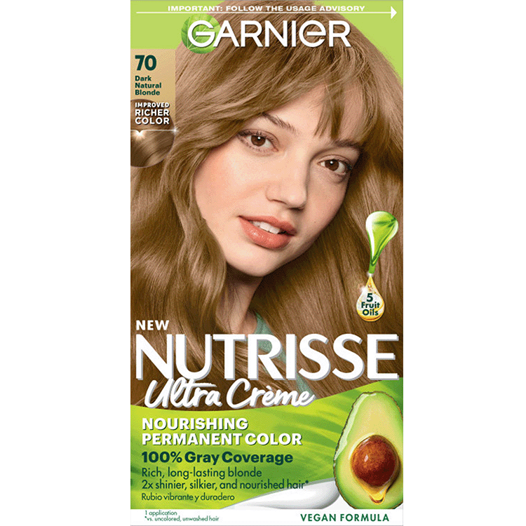 Garnier Nutrisse Permanent Hair Color 73 golden blonde – Peppery Spot