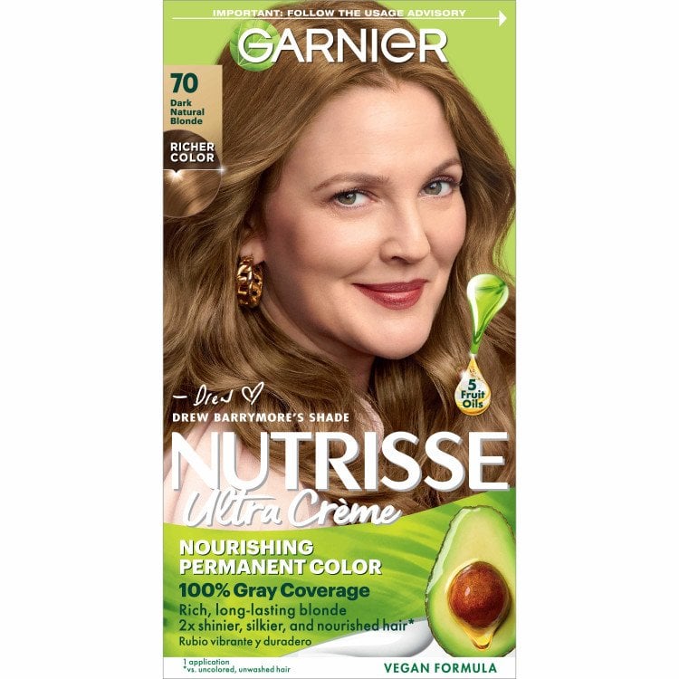 Natural blonde store hair dye