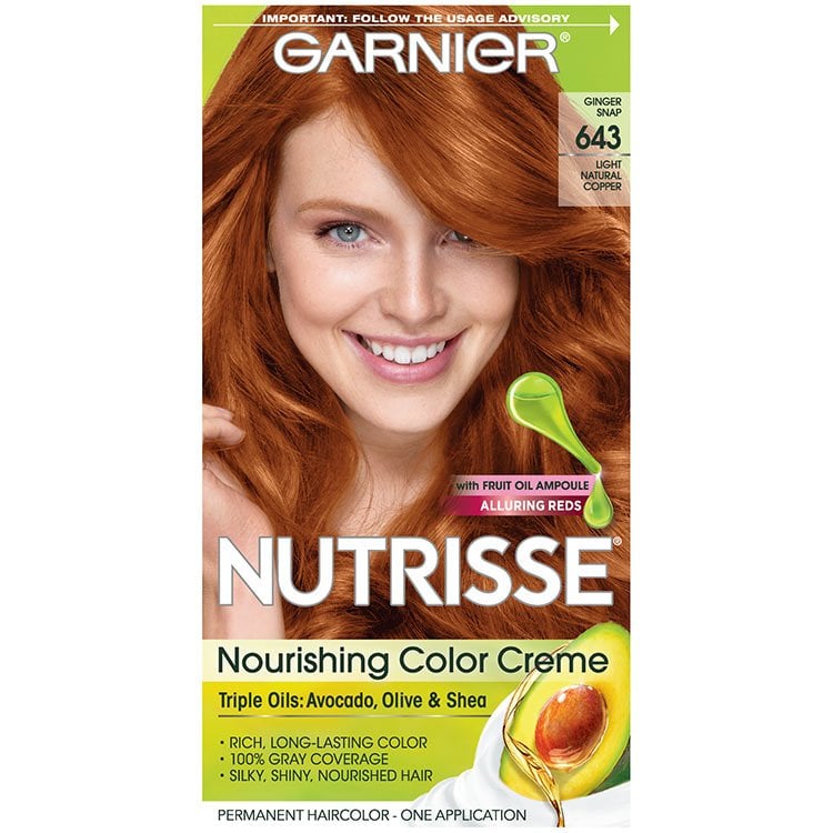 Nutrisse Nourishing Color Creme - Light Intense Copper - Garnier