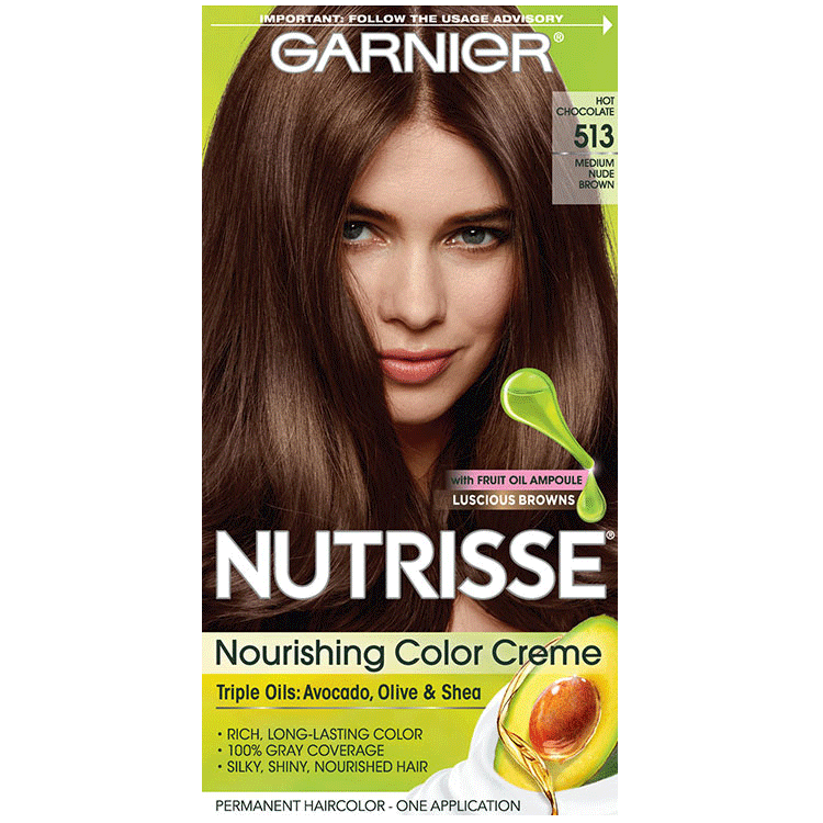 Nutrisse Color Creme - Medium Nude Brown Hair Color - Garnier