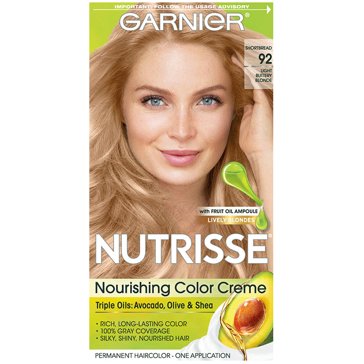 Nutrisse Color Creme - Light Buttery Blonde Hair Color - Garnier