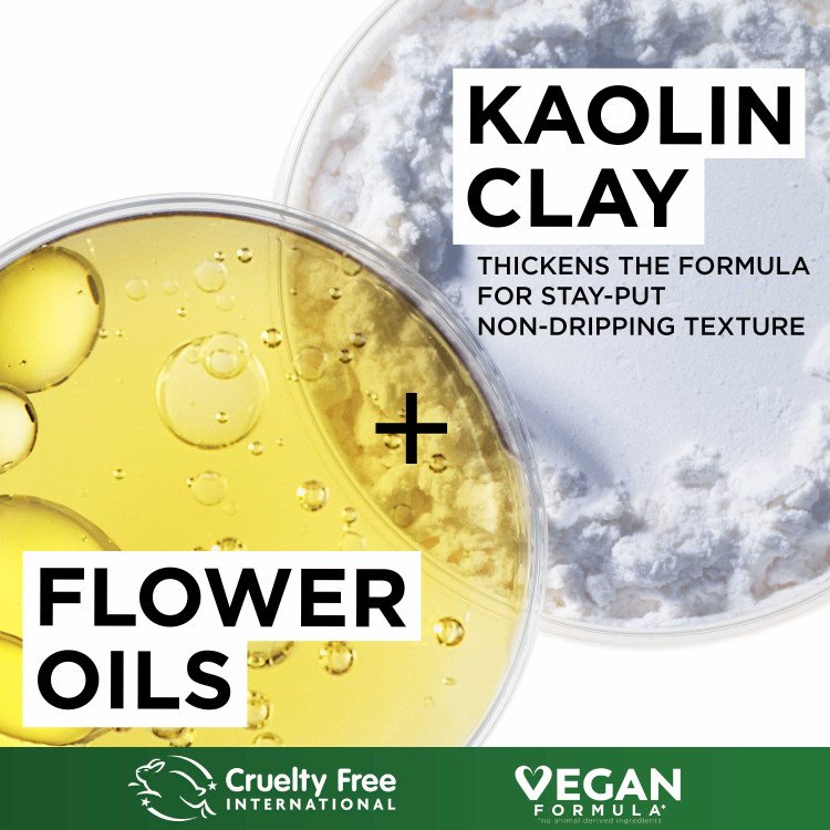 Kaolin Clay and Flower Oils