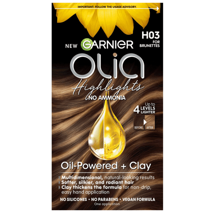 Garnier Olia Ammonia-Free Brunette H03 Highlight Kit - Garnier