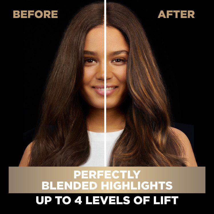 Perfectly blended highlights for up to 4 levels of lift