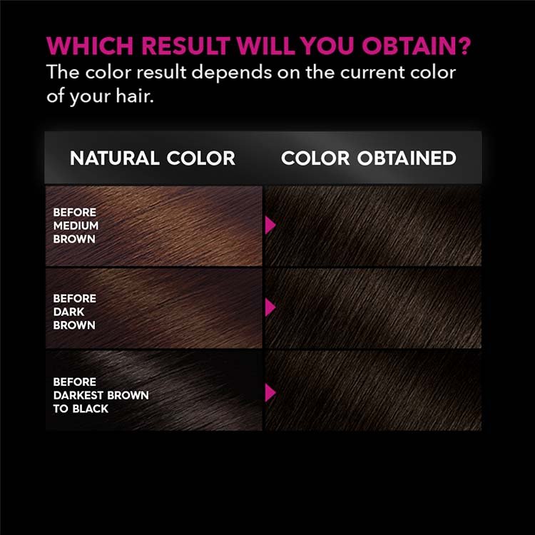 garnier olia darkest brown