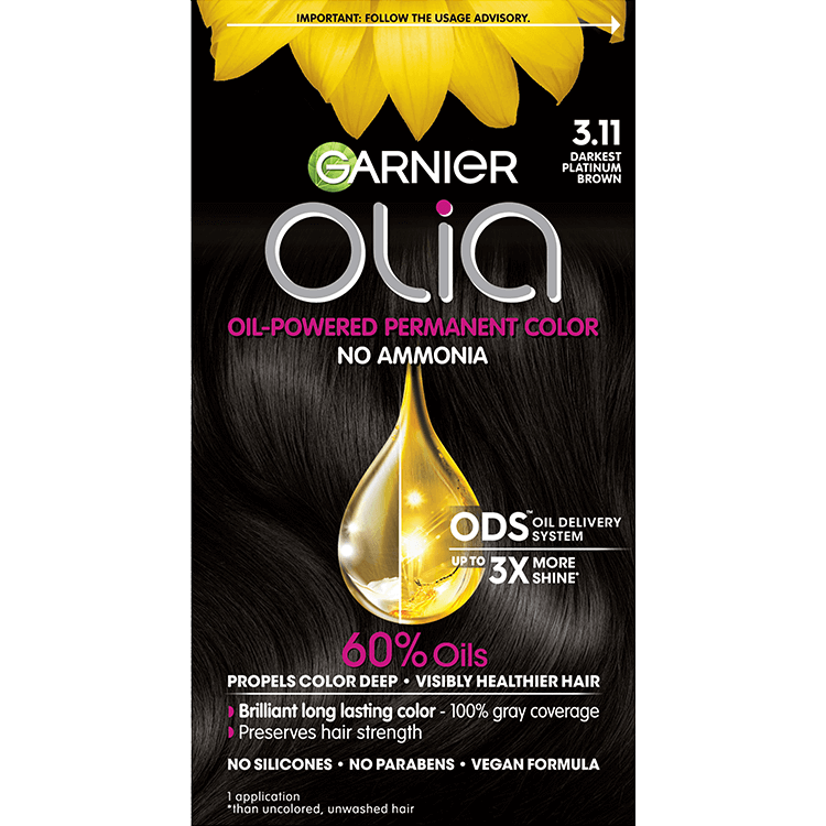 Olia hair dye colours
