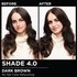 Model demonstrating the Olia hair color transformation.