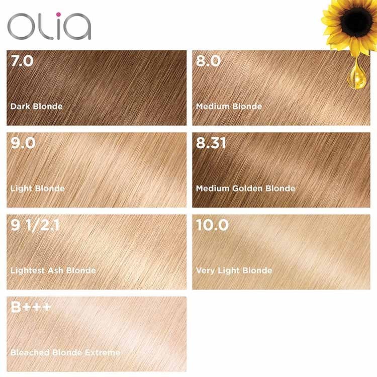 Garnier Olia blonde hair dye