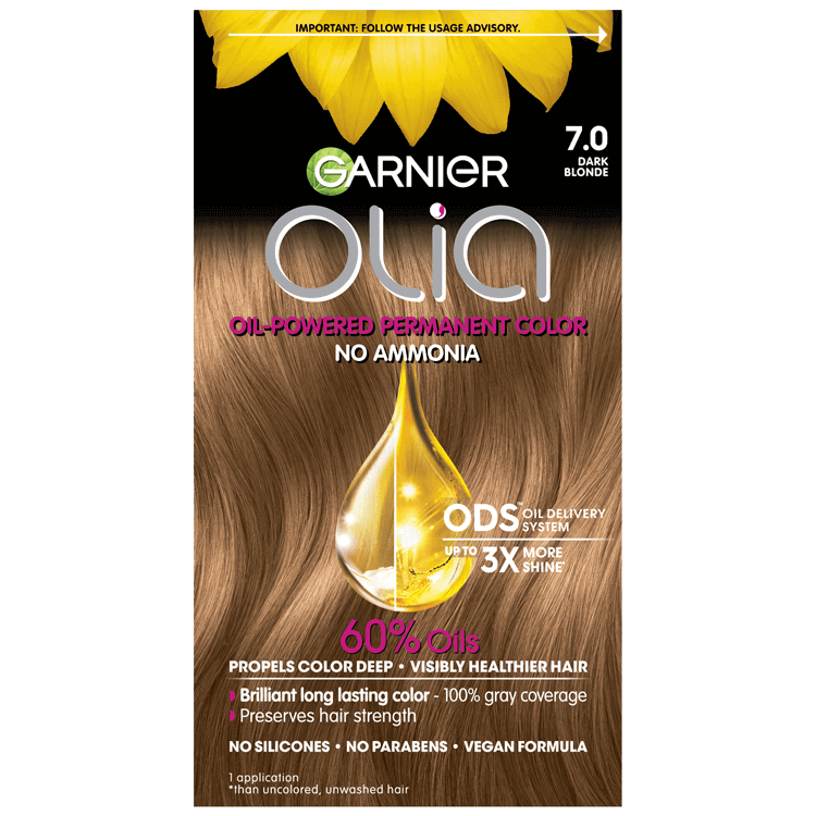 garnier olia 7.0 dark blonde