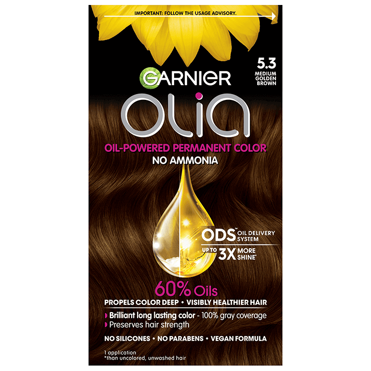 Garnier olia permanent hair