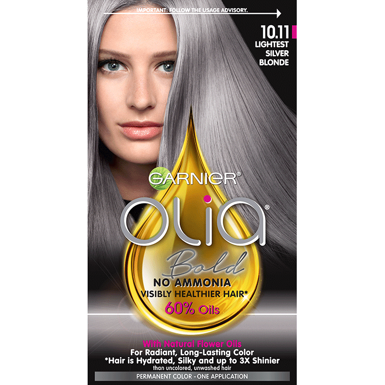 Olia Light Silver Blonde 10 11 Hair Color Garnier Olia Light Silver Blonde 10 11 Hair Color Garnier