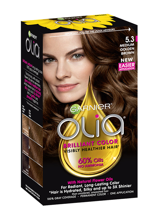 Olia Ammonia Free Permanent Hair Color Med Golden Blonde Garnier