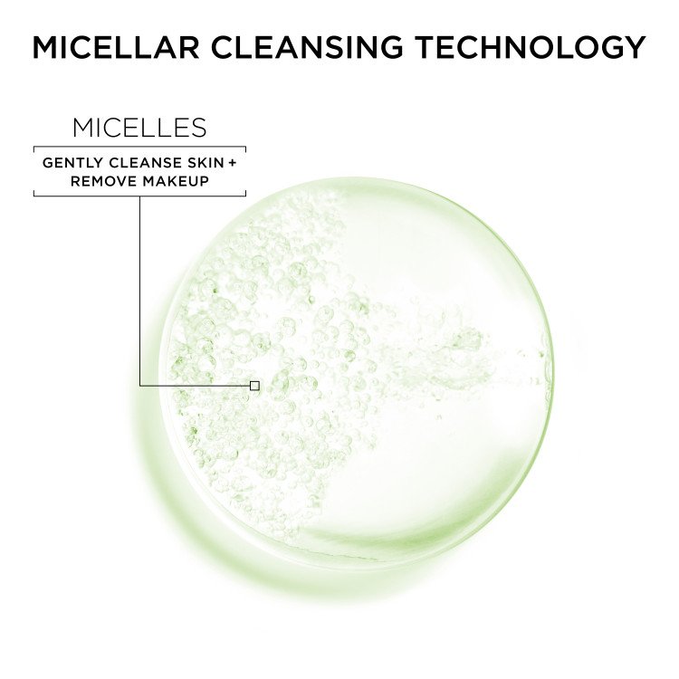 Garnier Micellar Cleansing Water features micellar cleansing technology