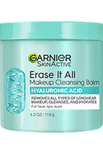 Garnier SkinActive Erase It All Makeup Cleansing Balm Hyaluronic Acid Front of Pack